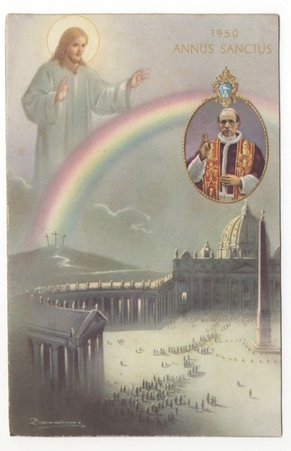Cartolina anno santo 1950 - anno,