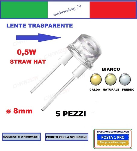 Diodo led straw hat - led,