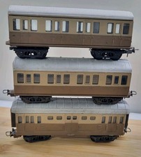 Lima H0 HO  Tris carrozze anni 60 centoporte Castano Isabella CORBELLINI  FAVERO
