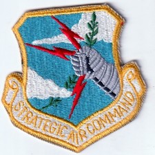 Patch USAF AIR FORCE COMANDO AEREO STRATEGICO SAC Offutt AFB Nebraska
