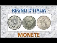 Regno italia lire argento - d'italia, in