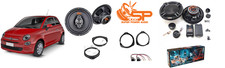 Kit 6 Casse Altoparlanti SP AUDIO Anteriori e Posteriori per Fiat 500