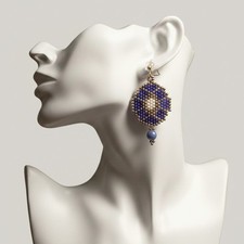 Orecchini Etnici Pietre Dure