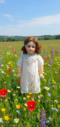 Poupée ancienne sfbj modèle - poupée,