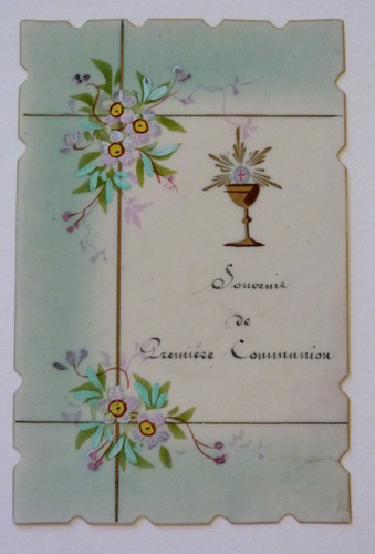 Santino holy card - holy, canivet