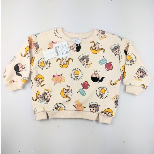 Felpa bambino zara limonata - zara,