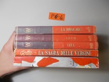 LOTTO 5 LIBRI TUTTI I ROMANZI DI SALVATOR GOTTA 1°ED.MONDADORI 1946/1948/1950/53
