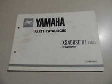 1981 Parts catalog list