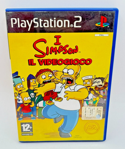 Simpson videogioco ps2 - simpson,