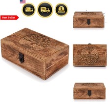 Scatola portagioie in legno