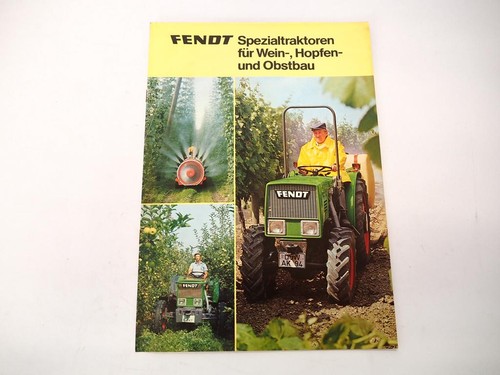 Brochure originale fendt - brochure,