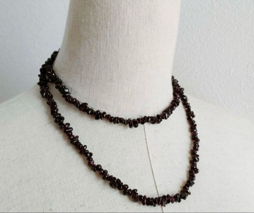 Collana perle granato - di,