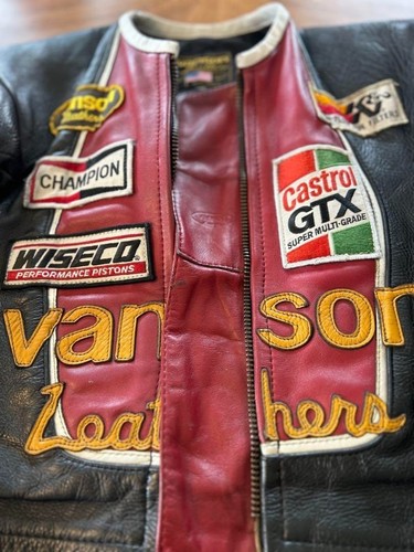 Giacca vanson single riders - giacca,