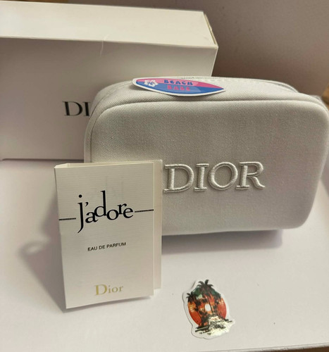 Dior trousse pouch bianco - dior,