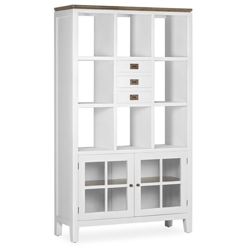 Libreria legno bianca - libreria,