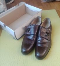 Scarpe Artigianali Vero Cuoio Made In Italy Classiche Da Uomo Goodyear taglia 46
