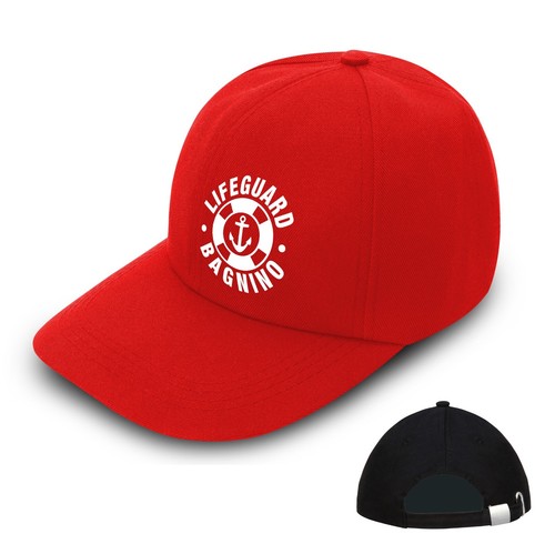 Cappellino unisex bagnino sos - bagnino,
