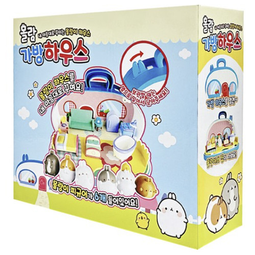 Molang borsa figure casa - molang,