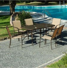 Set completo tavolo - set, vetro