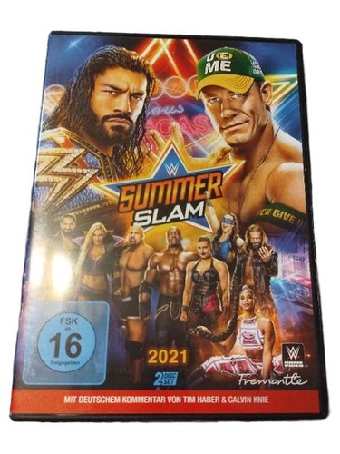 Wwe summerslam 2021 dvd disc - wwe,