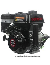 8 HP LONCIN G252 FL AVV elettrico Motore Benzina Albero Conico 23 mm Lombardini
