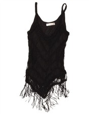 Top donna Zara crop cami UK 12