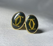 Gemelli Cartier logo doppia C