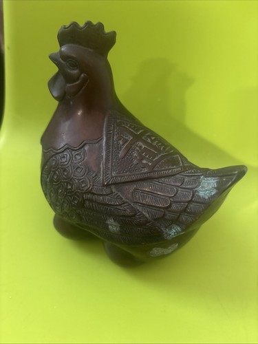 Statua gallo cinese bronzo - cinese,