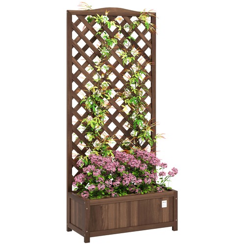 Fioriera legno abete - legno,