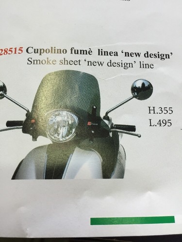 Cupolino fumè scuro per - cupolino,