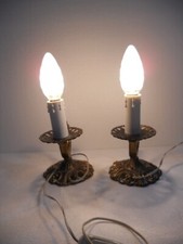 COPPIA ABATJOUR VINTAGE COLORE