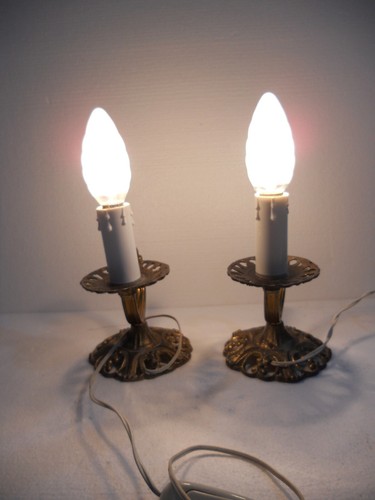Coppia abatjour vintage - coppia,