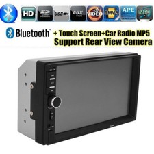 Radio Bluetooth 7" Touch Screen FM Audio Stereo 2 Din Auto Lettore Video MP5 Camera