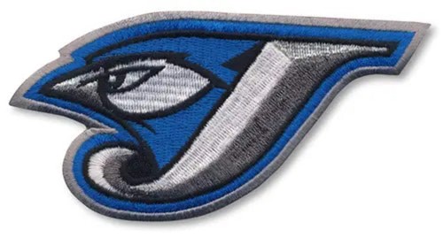 Toronto blue jays manica - blue, toppa