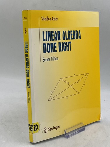 Linear algebra done - linear,