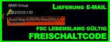 Aggiornamento navigatore BMW MINI Road Map Europe Way 2026-1 / incl. FSC a vita senza USB