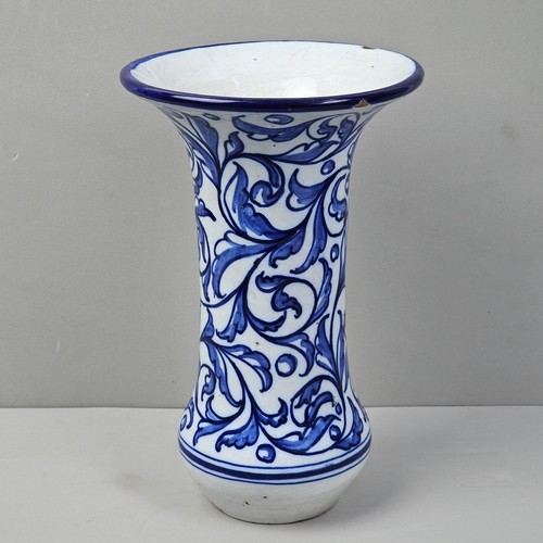 Vaso portafiori maiolica - portafiori,