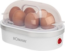 Cuociuova Bomann per un massimo di 6 uova | con vassoio riscaldante