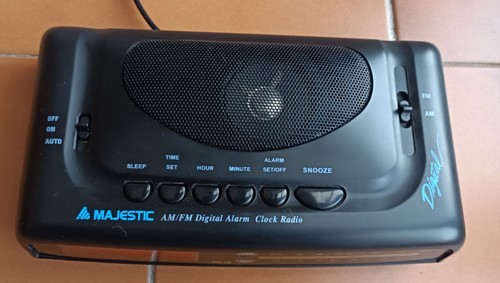Radio sveglia vintage majestic - radio,