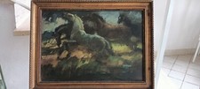 Quadro Cavalli  olio su tela