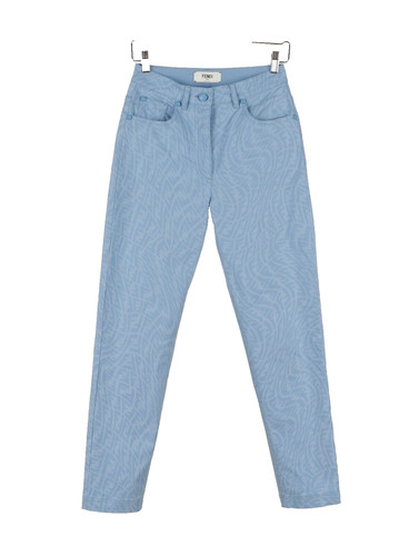Jeans donna fendi stampa - jeans,