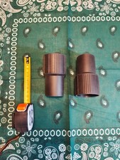 Coppia di raccordi adattatori per tubi flessibili - filetto 49mm