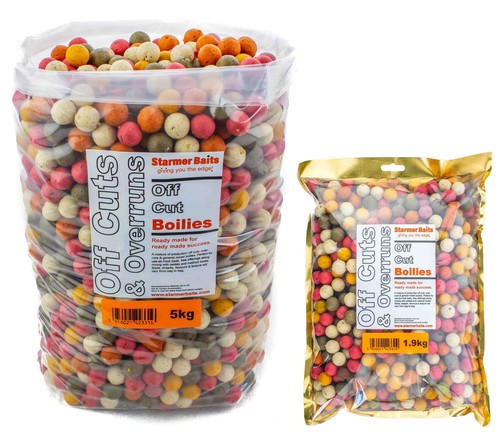 Carp fishing mix boilies off