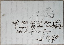 Prefilatelica - 20.4.1825 -