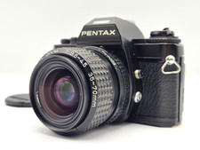 [N.MINT] Pentax Super A Black Film Camera + PENTAX-A 35-70mm F3.5-4.5 dal Gia...