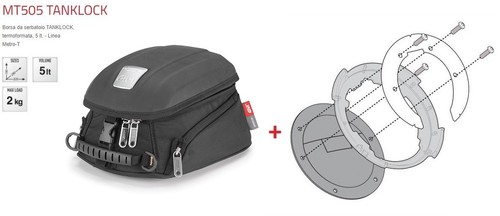 Givi borsa serbatoio tanklock - borsa,