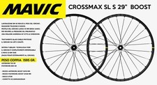 Ruote Mavic CROSSMAX SLS 29" Coppia  1595gr