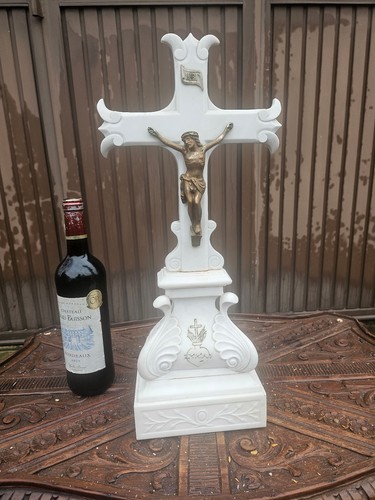 Crocifisso antico marmo - antico,
