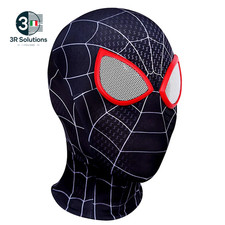 Gwen Stacy Maschera 3D per Bambini E Adulti, Supereroe, Iron Man, Cosplay, Miles