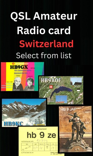 Qsl amateur radio card - amateur,